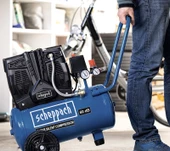 Scheppach HC25si Sessiz Kompresör 1100 W 8 Bar 24 Lt - 5906140901 thumbnail 2