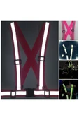 Vi Caro Pembe Motorsiklet Yelek Reflektörlü Bisiklet Yelek Scooter Reflektörlü Yelek thumbnail 1