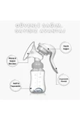 AC-3000 Masaj ve Biberon Özellikli Manuel Göğüs Pompası thumbnail 4
