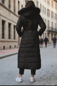 Günlük Kışlık Tam Boy Kadın Şişme Mont thumbnail 3