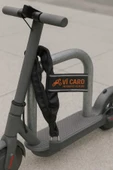 Vi Caro 6 mm Kalınlık 1,20 metre uzunluk Bisiklet kilidi E scooter kilidi Motor kilidi motorsiklet kilidi thumbnail 1
