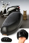 Vi Caro Kymco Like 50 cc sele kılıfı Kymco Like 50 Motosiklet koltuk kılıfı su geçirmez thumbnail 5