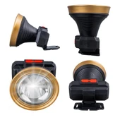 Powermaster MX-81003 2 Watt Micro-USB Şarjlı 1200Mah 3 Modlu Kafa Lambası Feneri thumbnail 2