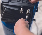 Scheppach HC51V Dikey Kompresör 1500 W 10 Bar 50 Lt - 5906125901 thumbnail 4