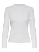 ONLY Bayan Fırfırlı Uzun Kol Body 15180040 thumbnail 6