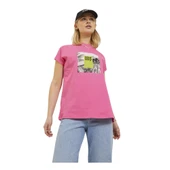 Bisiklet Yaka Baskılı Kadın T-shirt 12234665 thumbnail 10