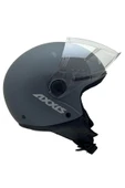 AXXIS Square S Solid A2 Matt Titanium Yazlık Motosiklet Kaskı thumbnail 3