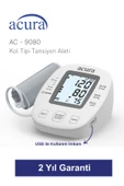 Ac-9080 199 Hafızalı Tam Otomatik Koldan Ölçer Tansiyon Aleti Çanta Hediyeli thumbnail 4