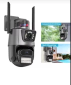 BLIC BLM-61 SİRENLİ HAREKETLİ VE SABIT CIFT LENS IP KAMERA thumbnail 1