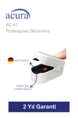 AC-61 ÜTS Kayıtlı, OLED Ekranlı Profesyonel Pulse Oksimetre thumbnail 4