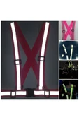 Vi Caro Pembe Motorsiklet Yelek Reflektörlü Bisiklet Yelek Scooter Reflektörlü Yelek thumbnail 2