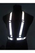 Vi Caro Motorsiklet Reflektörlü Yelek Scooter Reflektör Yelek Bisiklet Reflektif Yelek thumbnail 1