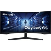 Samsung Odyssey G5 LC34G55TWWRXUF 34" 165Hz 1ms (HDMI+Display) FreeSync WQHD Curved LED Monitör thumbnail 1