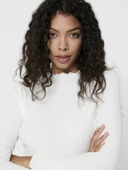 ONLY Bayan Fırfırlı Uzun Kol Body 15180040 thumbnail 2