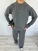 Kadın Dokuma Eşofman Takımı Antrasit thumbnail 7