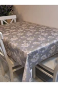 KUMAŞ DOKULU TABANI SİLİKONLU YIKANABİLİR SİLİNEBİLİR ÜTÜLENEBİLİR KAYMAZ DEKORATİF MASA ÖRTÜSÜ thumbnail 12