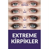 Exxtravert Ekstra Hacim Veren Maskara 9,5ml Blackest Black thumbnail 4