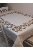 DORA PANO Elyaf Tabanlı Pvc Muşamba - Desenli Silinebilir 115 X 140 Hazır Masa Örtüsü thumbnail 7