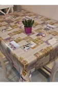 Elyaflı Pvc Muşamba - Desenli Silinebilir Masa Örtüsü thumbnail 1