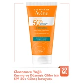 Avene Solaire Cleanance SPF 50+ Yağlı Ciltler için Güneş Koruyucu 50 ml thumbnail 2