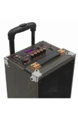 Hepu Hp-904 Partybox Bluetooth Hoparlör 12 Woofer 40W Güç 1 Kablosuz Mikrofon Kumanda thumbnail 2