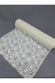 PVC KÜPÜR DANTEL RAF VE DOLAP ÖRTÜSÜ RUNNER (KREM) thumbnail 2