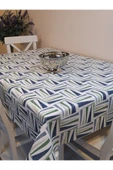 Elyaflı Pvc Muşamba Desenli Silinebilir Masa Örtüsü Yeşi?l thumbnail 2