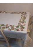 DORA PANO Elyaf Tabanlı Pvc Muşamba - Desenli Silinebilir 115 X 140 Hazır Masa Örtüsü thumbnail 9