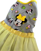 Sevimli Fare Sunny Tütü Kedi Kıyafeti | Sarı Tütülü Elbise | Kediler İçin thumbnail 2