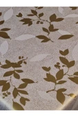 Elyaflı Pvc Muşamba - Desenli Silinebilir Masa Örtüsü (BEJ) thumbnail 6