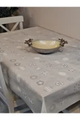 İthal Silinebilir PVC Masa Örtüsü – Kaymaz Tabanlı, Kumaş Görünümlü PVC Masa Örtüs thumbnail 2