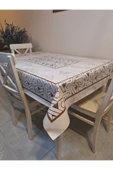 DORA PANO Elyaf Tabanlı Pvc Muşamba - Desenli Silinebilir 120 X 140 Hazır Masa Örtüsü thumbnail 1