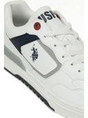 U.S.POLO ASSN CHAİN 5PR BEYAZ DÜZ TABAN CASUAL ANATOMİK SPOR AYAKKABI thumbnail 9