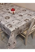 Elyaflı Pvc Muşamba - Desenli Silinebilir Masa Örtüsü thumbnail 3