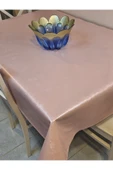 Elyaflı Pvc Muşamba - Desenli Silinebilir Masa Örtüsü ( PEMBE) thumbnail 3
