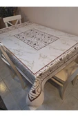 DORA PANO Elyaf Tabanlı Pvc Muşamba - Desenli Silinebilir 120 X 140 Hazır Masa Örtüsü thumbnail 3