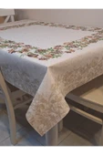 DORA PANO Elyaf Tabanlı Pvc Muşamba - Desenli Silinebilir 115 X 140 Hazır Masa Örtüsü thumbnail 6