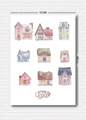 Utterly Good Bahar Temalı 5'li Sticker  Bullet Journal  Notebook  Ajanda  Scrapbook Için Uygun Set thumbnail 2