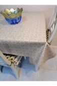 Elyaflı Pvc Muşamba - Desenli Silinebilir Masa Örtüsü thumbnail 1
