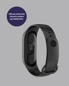 Akıllı Bileklik 0.96 İnç Ekran Kalp Atışlı Kan Basınçlı IP67 Suya Dayanıklı thumbnail 3