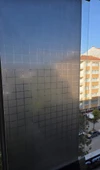 Cam Filmi Kaplama Statik Folyo  Buzlu Desenli Duşa Kabin Pencere Ofis Dekorasyon thumbnail 3