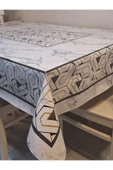 DORA PANO Elyaf Tabanlı Pvc Muşamba - Desenli Silinebilir 120 X 140 Hazır Masa Örtüsü thumbnail 6