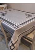 DORA PANO Elyaf Tabanlı Pvc Muşamba - Desenli Silinebilir 120 X 140 Hazır Masa Örtüsü thumbnail 7