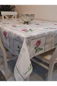 Elyaflı Pvc Muşamba - Desenli Silinebilir Masa Örtüsü ( MOR ) thumbnail 1