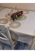 Elyaflı Pvc Muşamba - Desenli Silinebilir Masa Örtüsü thumbnail 4