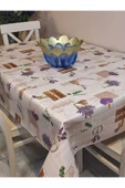 Elyaflı Pvc Muşamba - Desenli Silinebilir Masa Örtüsü thumbnail 1