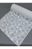 Pvc Küpür Dantel Raf Ve Dolap Örtüsü Runner  Beyaz thumbnail 3