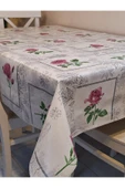 Elyaflı Pvc Muşamba - Desenli Silinebilir Masa Örtüsü ( MOR ) thumbnail 4
