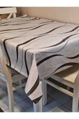 Elyaflı Pvc Muşamba - Desenli Silinebilir Masa Örtüsü thumbnail 4