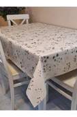 Elyaflı Pvc Muşamba - Desenli Silinebilir Masa Örtüsü ( YEŞİL) thumbnail 5
